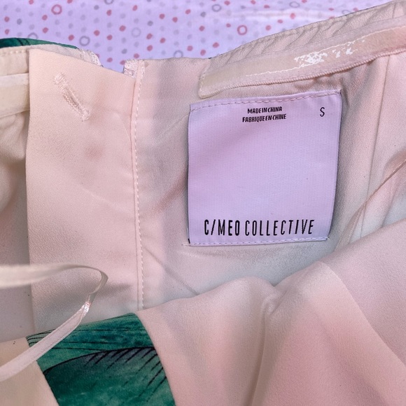 C/MEO Collective Women's Green Palm Leaf Printed Dress - Picture 8 of 13